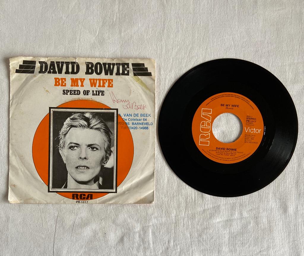 David Bowie – Be My Wife, Gebruikt, 7 inch, Single, Ophalen of Verzenden