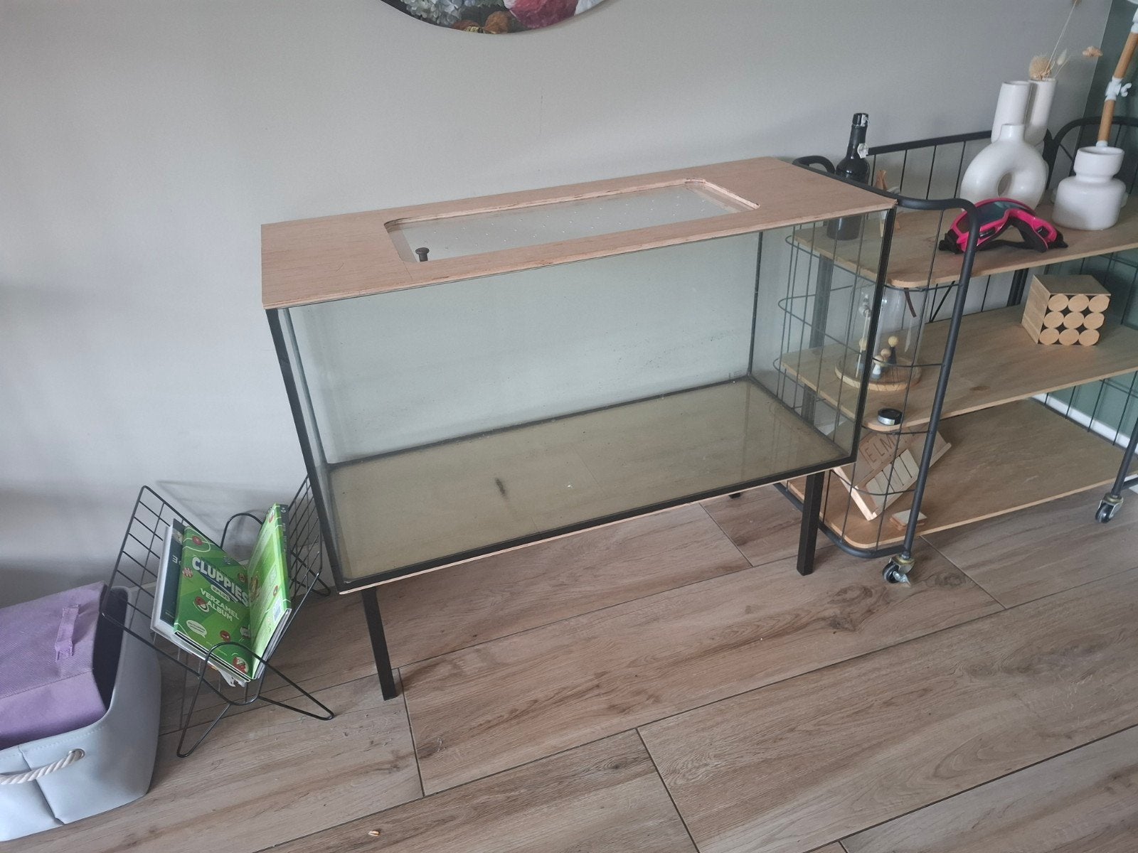 Terrarium, Dieren en Toebehoren, Reptielen en Amfibieën | Toebehoren, Ophalen, Zo goed als nieuw