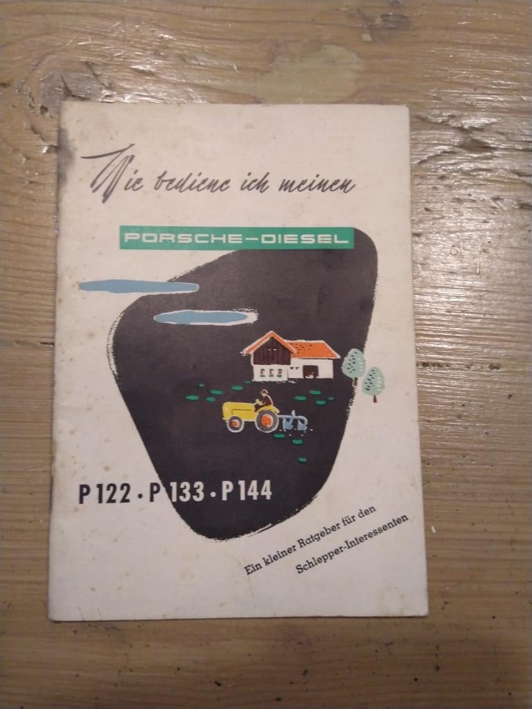 Instructieboekje Allgaier Porsche Traktor, Boeken, Ophalen of Verzenden