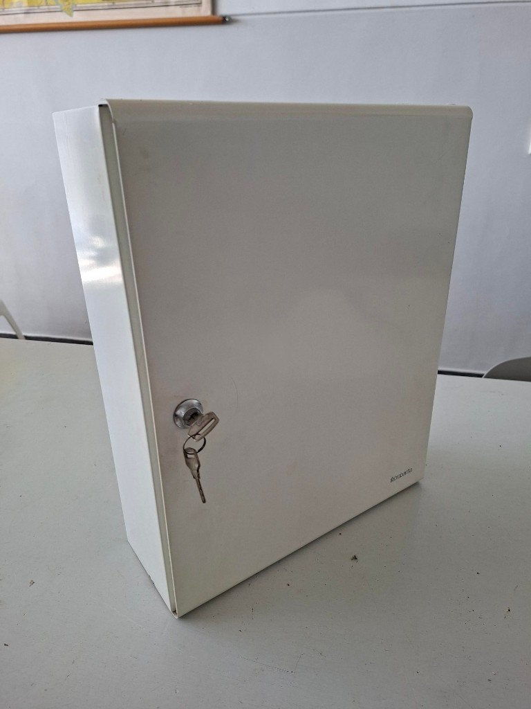 retro Brabantia badkamerkastje medicijnkastje wit metaal, Minder dan 50 cm, Gebruikt, Overige typen, Ophalen of Verzenden