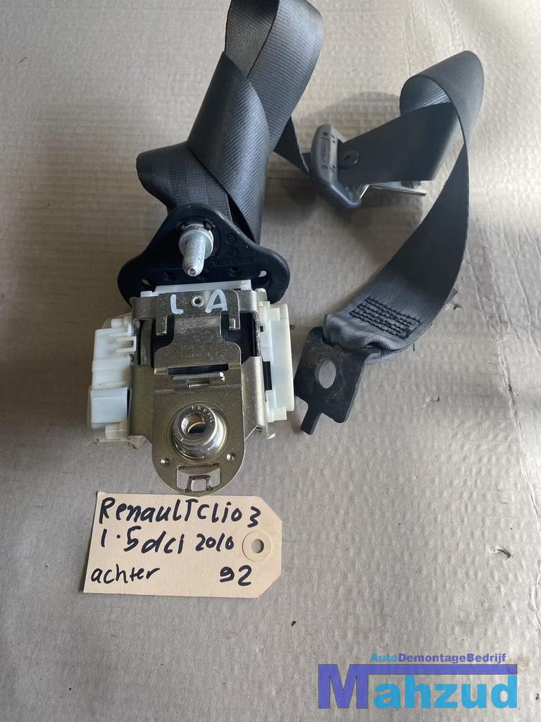 RENAULT CLIO 3 links achter gordel 34003231 683954, Auto-onderdelen, Interieur en Bekleding, Renault, Gebruikt, Ophalen of Verzenden
