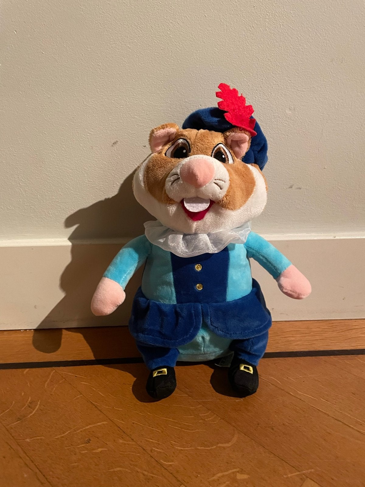 Knuffel Hamster zwarte piet, Overige merken, Overige karakters, Hamster, Ophalen of Verzenden