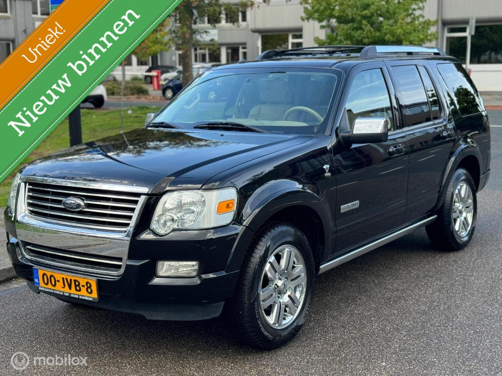 Ford Explorer Limited 4.6 V8 4x4| 7PRS|FUll OPTIE|AUTOMAAT, Automaat, Gebruikt, Stoelverwarming, Zwart