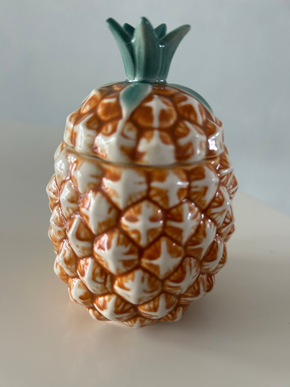 Goebel porseleinen ananas potje - vintage, Antiek en Kunst, Ophalen of Verzenden