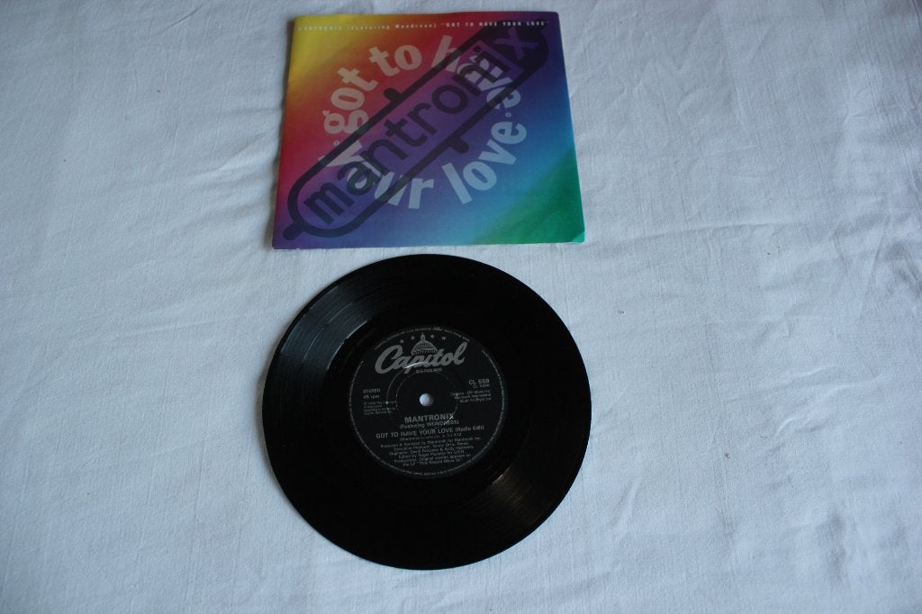mantronix  - got to have your love, Ophalen of Verzenden, Zo goed als nieuw, 7 inch, Overige genres