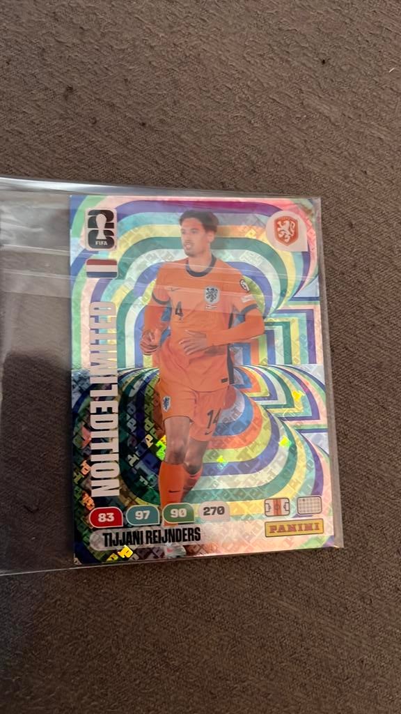 Panini World Cup 2026 Limited Edition - Tijjani Reijnders, Verzenden, Nieuw