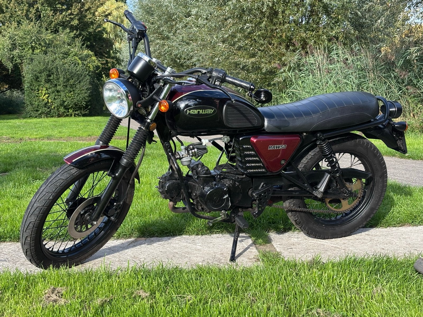 Hanway Raw 50, Ophalen, Gebruikt, Hanway Raw 50, 4 versnellingen