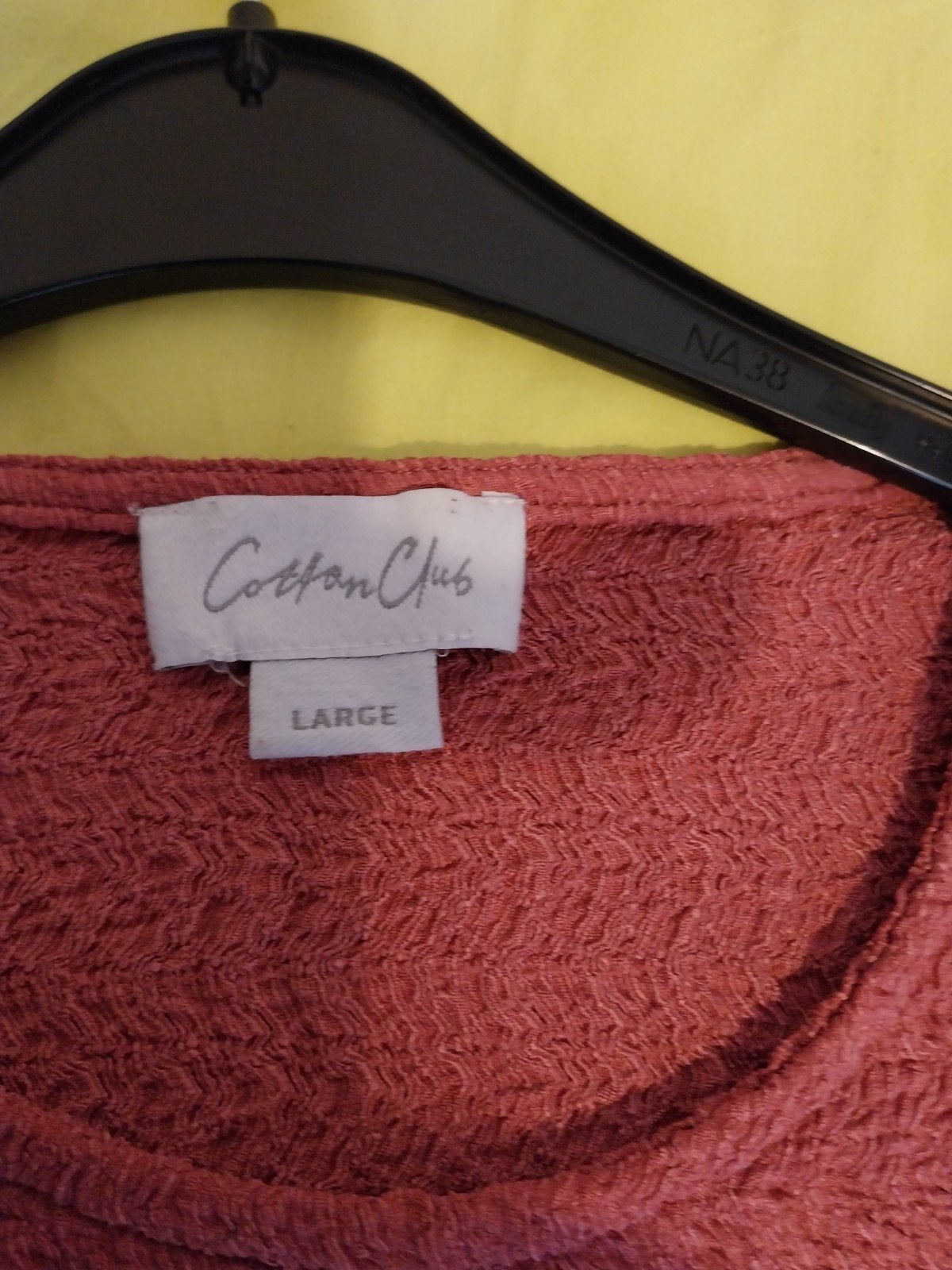 Cotton Club donker roze trui met lange mouwen, maat L, Maat 42/44 (L), Ophalen of Verzenden, Zo goed als nieuw, Cotton Club