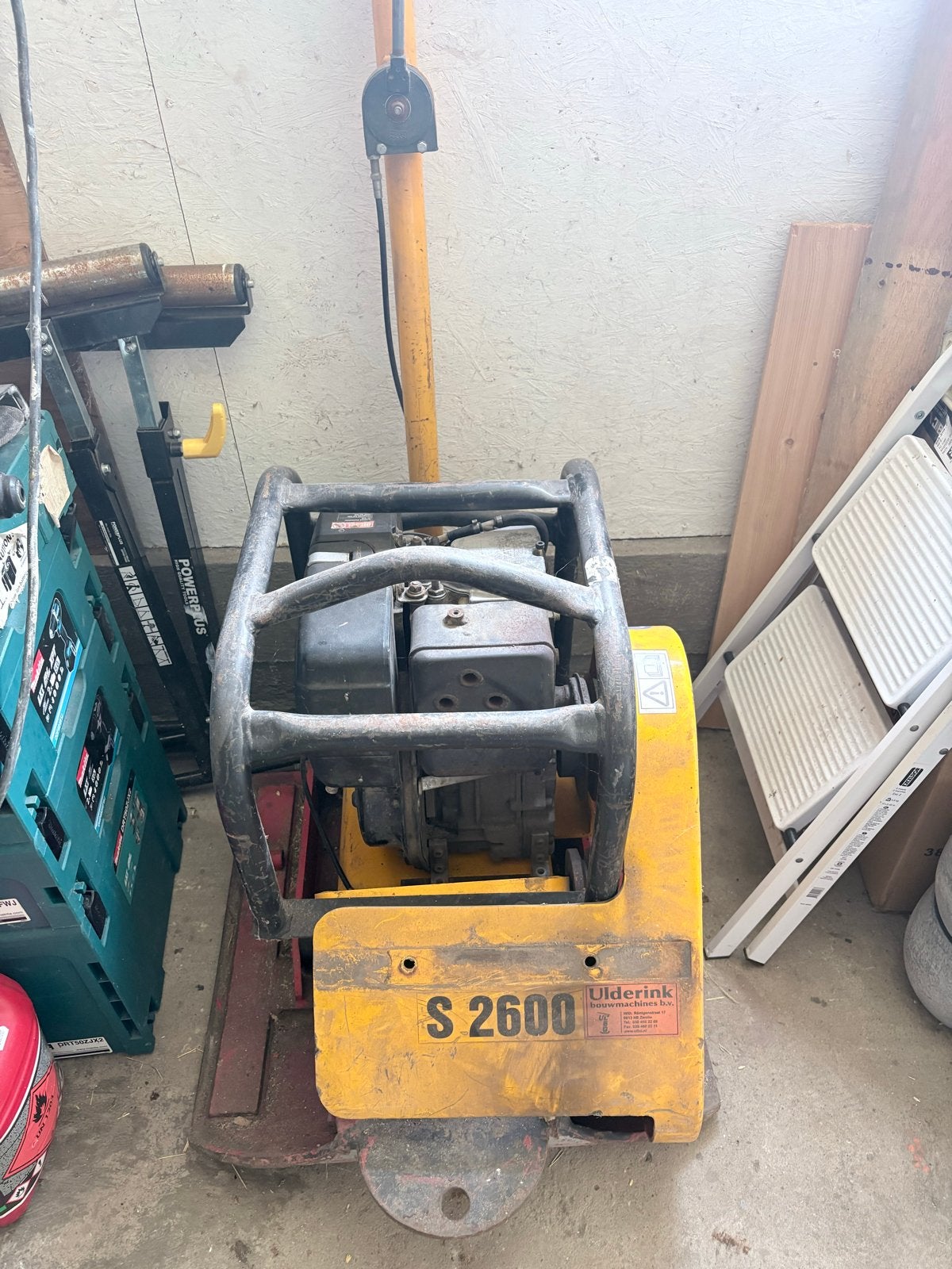 Trilplaat Samac S 2600 - Motor los, revisie nodig, Ophalen of Verzenden