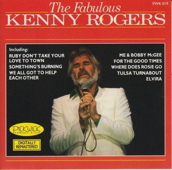 The Fabulous Kenny Rogers CD, Ophalen of Verzenden, Zo goed als nieuw, Album