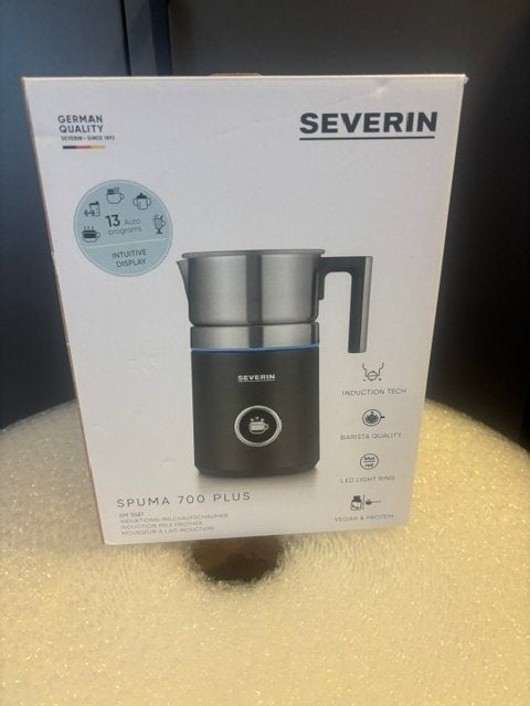 Severin SM 3587 Spuma 700 Plus Inductie melkopschuimer, Ophalen of Verzenden, Nieuw