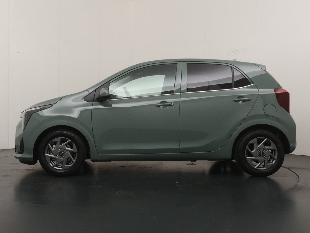 Kia Picanto 1.0 GDi DynamicPlusLine - Navigatie - Achteruitr, Voorwielaandrijving, Stof, Zwart, 918 kg