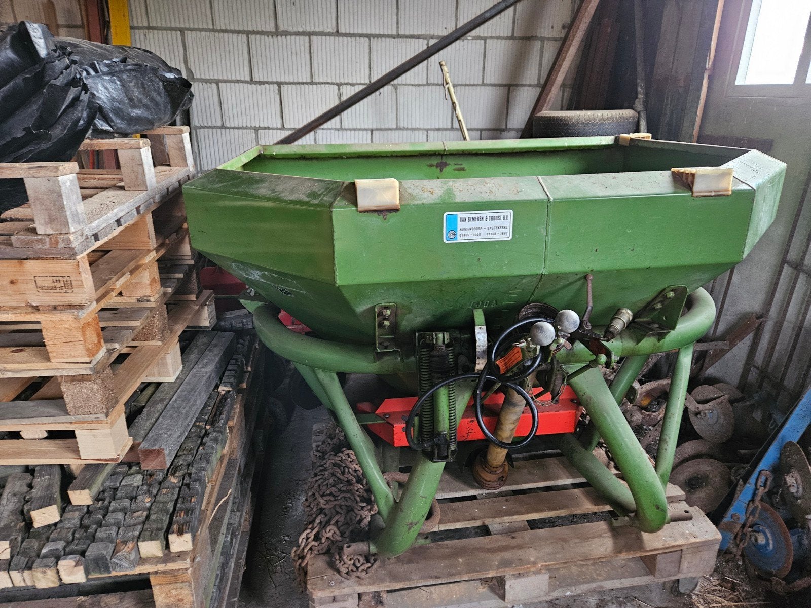 Amazone ZA-F 1003 Kunstmeststrooier, Ophalen, Akkerbouw, Gewasbescherming en Bemesting