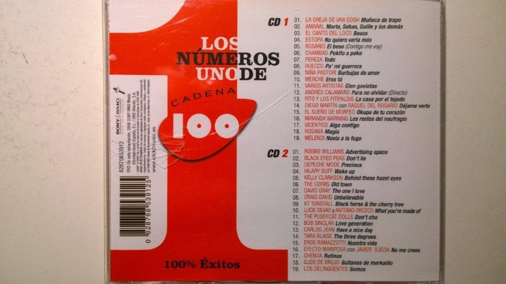 Los Números 1 De Cadena 100, Ophalen of Verzenden, Zo goed als nieuw, Pop, Album
