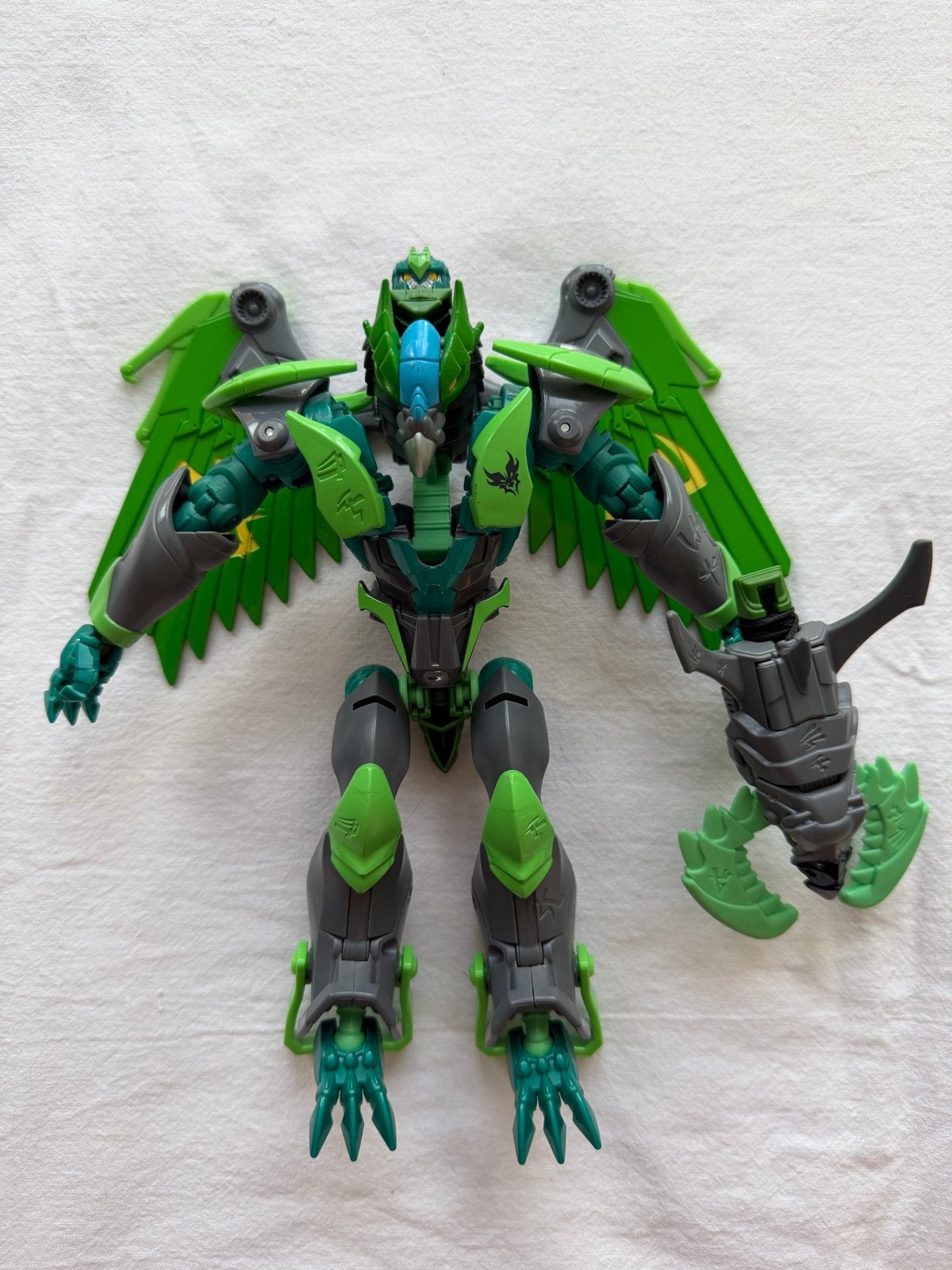 (9) Bionicle Gali Nuva met vleugels - Groene Transformer, Ophalen of Verzenden, Zo goed als nieuw