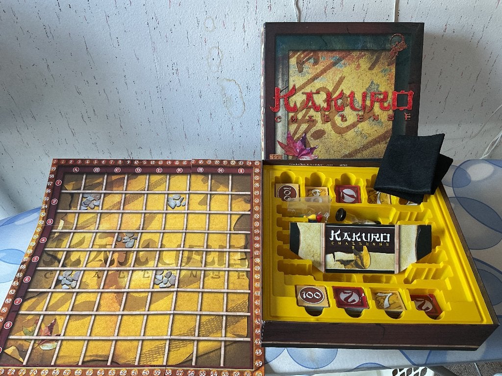 Bordspel Kakuro Challenge, Ophalen of Verzenden, Zo goed als nieuw, 999 Games