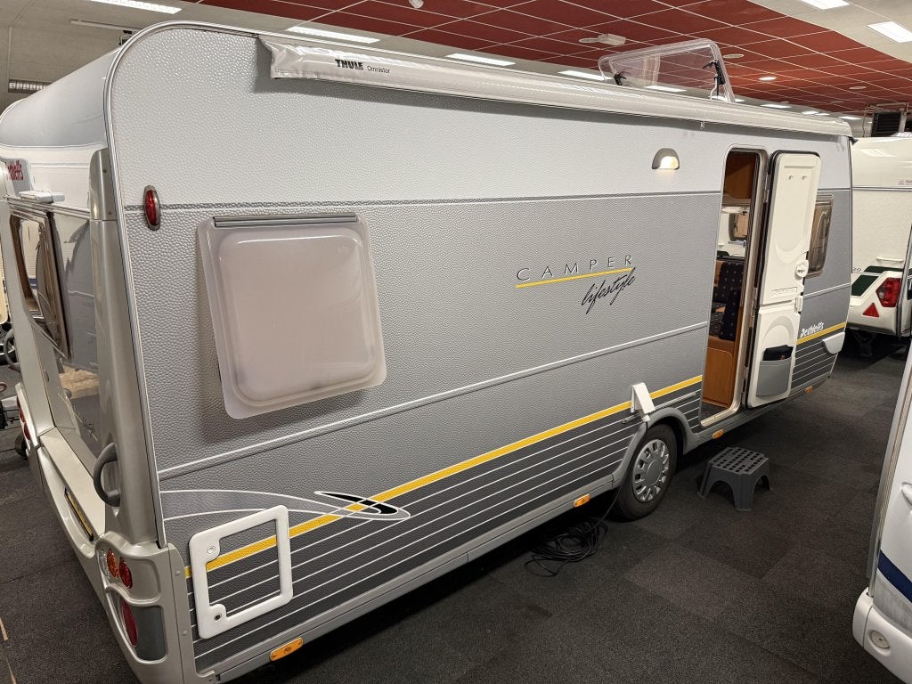 DETHLEFFS CAMPER 500 DB FRANSBED RONDZIT LUIFEL TOPSTAAT, Bedrijf, Overige typen, Dethleffs, 5 tot 6 meter