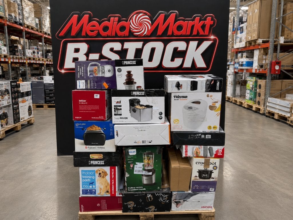 PALLET ELECTRONICA MEDIA MARKT B-STOCK #1 (* PAK JE KANS *)