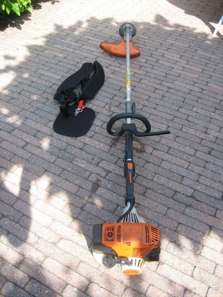 Stihl KM131R Combisysteem met Bosmaaier Benzine, Ophalen, Gebruikt, 30 tot 50 cm, Stihl
