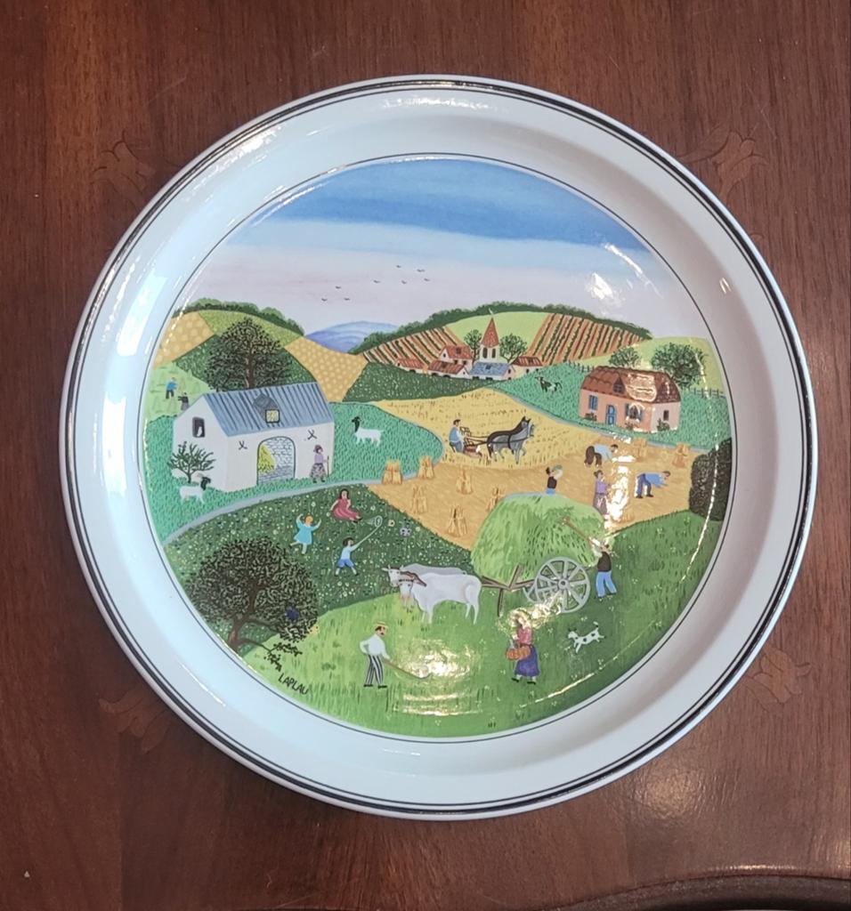 Villeroy & Boch naif bord zomer Laplau "Les Quatre Saisons", Ophalen of Verzenden