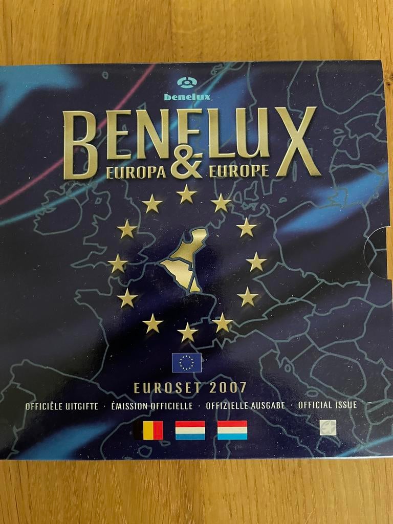 Benelux euroset 2007., Postzegels en Munten, Munten | Europa | Euromunten, Ophalen of Verzenden, Luxemburg, Overige waardes