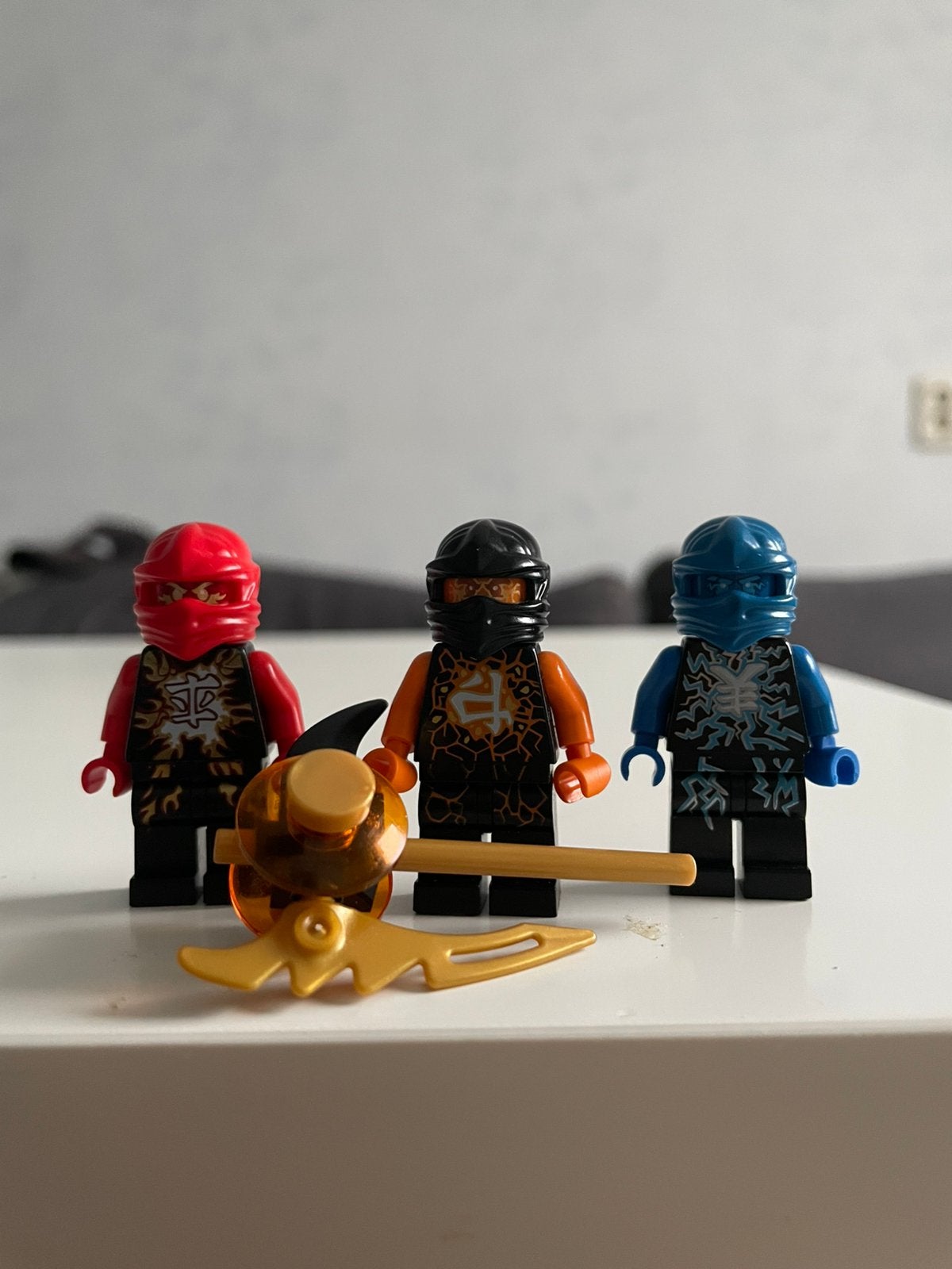 Lego Ninjago Kai, Cole & Jay Airjitzu, Lego, Ophalen of Verzenden, Zo goed als nieuw, Minifiguur