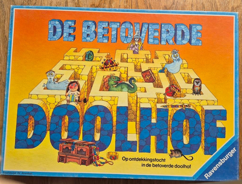 De Betoverde Doolhof - Ravensburger Bordspel, Hobby en Vrije tijd, Gezelschapsspellen | Bordspellen, Drie of vier spelers, Ophalen of Verzenden