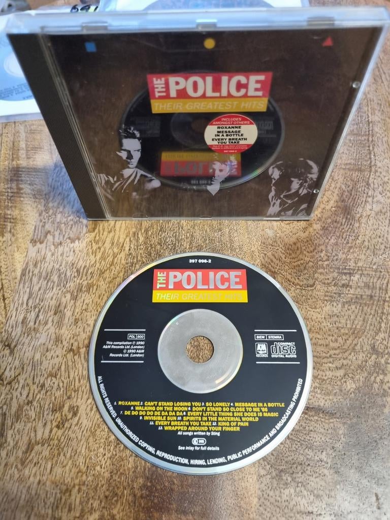 Cd The Police – Their Greatest Hits, Ophalen of Verzenden, Zo goed als nieuw, Poprock