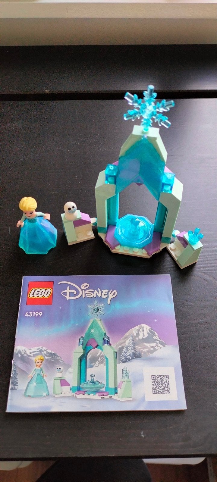 LEGO Disney Frozen Elsa's IJskasteel 43199 met Elsa en Olaf, Ophalen of Verzenden, Zo goed als nieuw, Overige merken