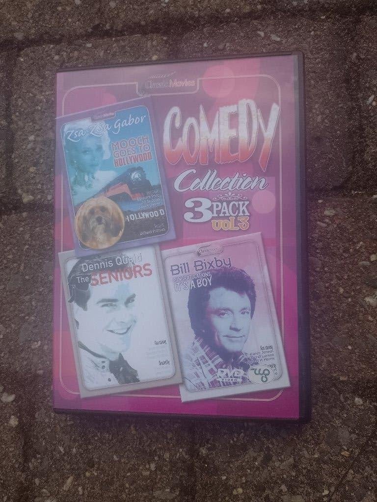 Comedy Collection 3 pack (3 leuke Komedie films op 1 dvd!), Alle leeftijden, Ophalen of Verzenden, Gebruikt, Actiekomedie