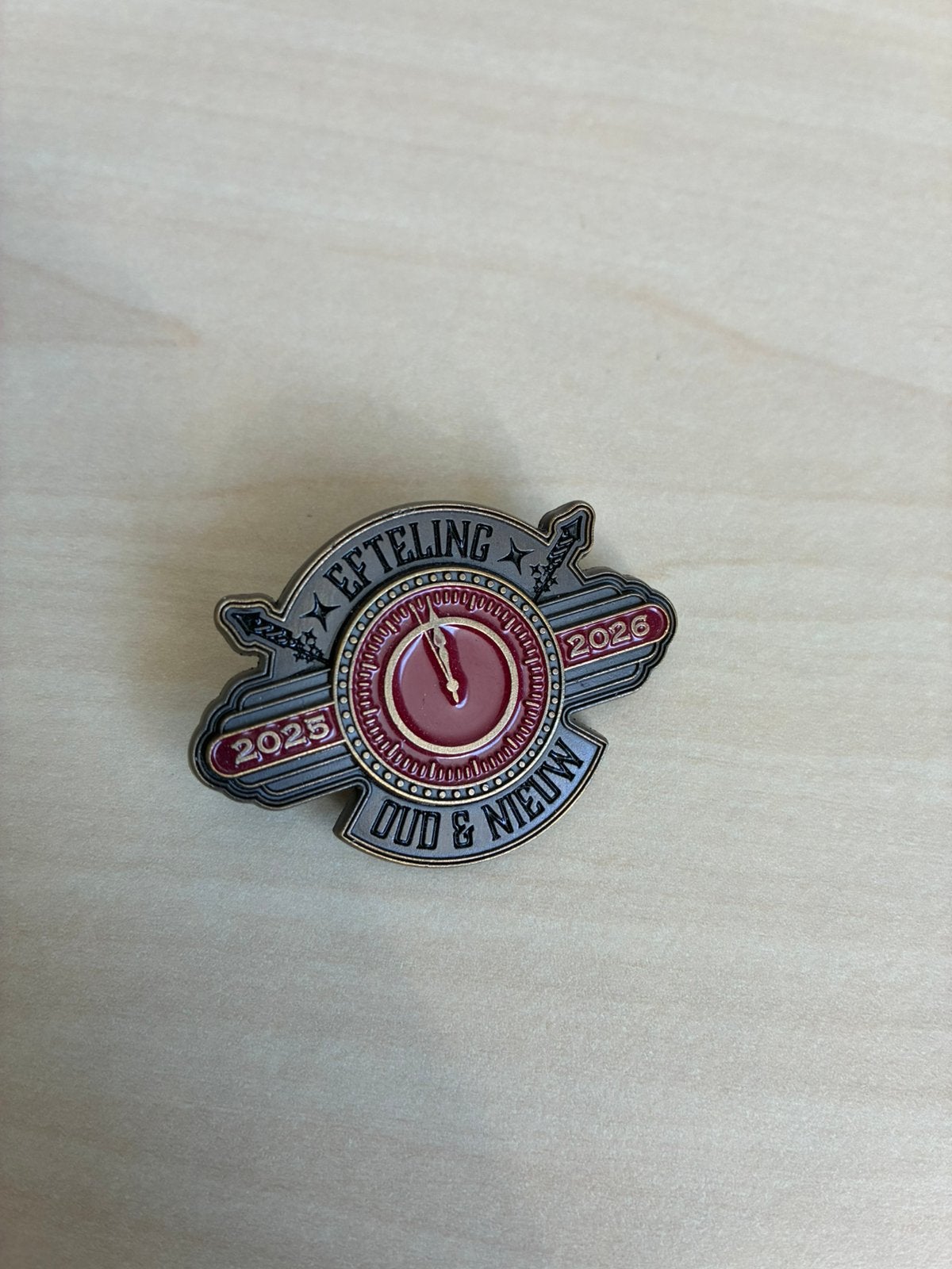 Efteling oud & nieuw pin 2025/2026, Ophalen of Verzenden, Nieuw