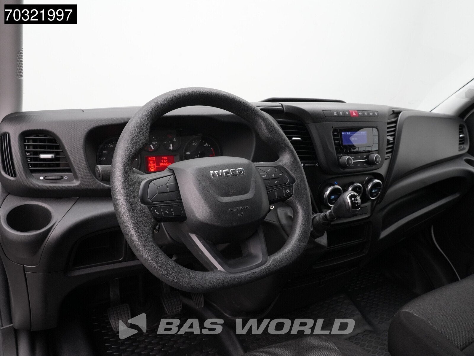 Iveco Daily 35S14 L2H2 Airco Cruise 3.5t Trekgewicht Euro6 L, Auto's, Bestelauto's, Stof, Gebruikt, Euro 6, Iveco