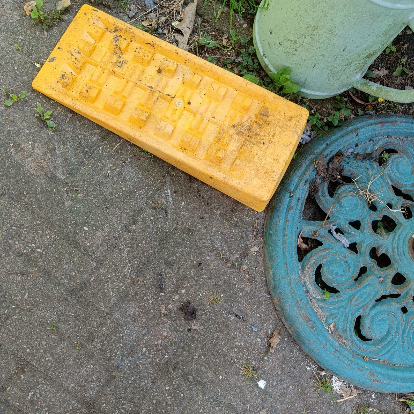 Wiel blokkade blokken ruilen tegen fles wijn., Ophalen
