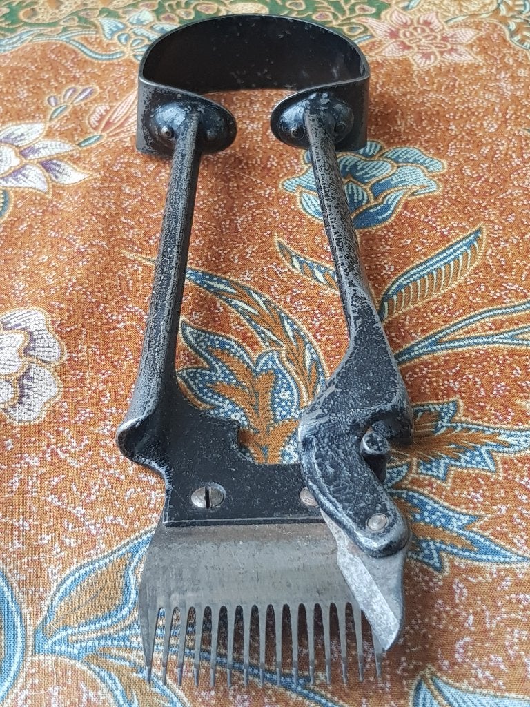 Mooie originele antieke trimschaar voor honden 23 cm., Ophalen of Verzenden