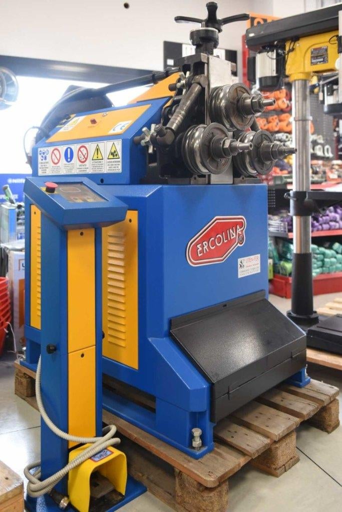 Ercolina CE50MR3 Profielwalsmachine + volledig toebehoren, Ophalen, Zo goed als nieuw