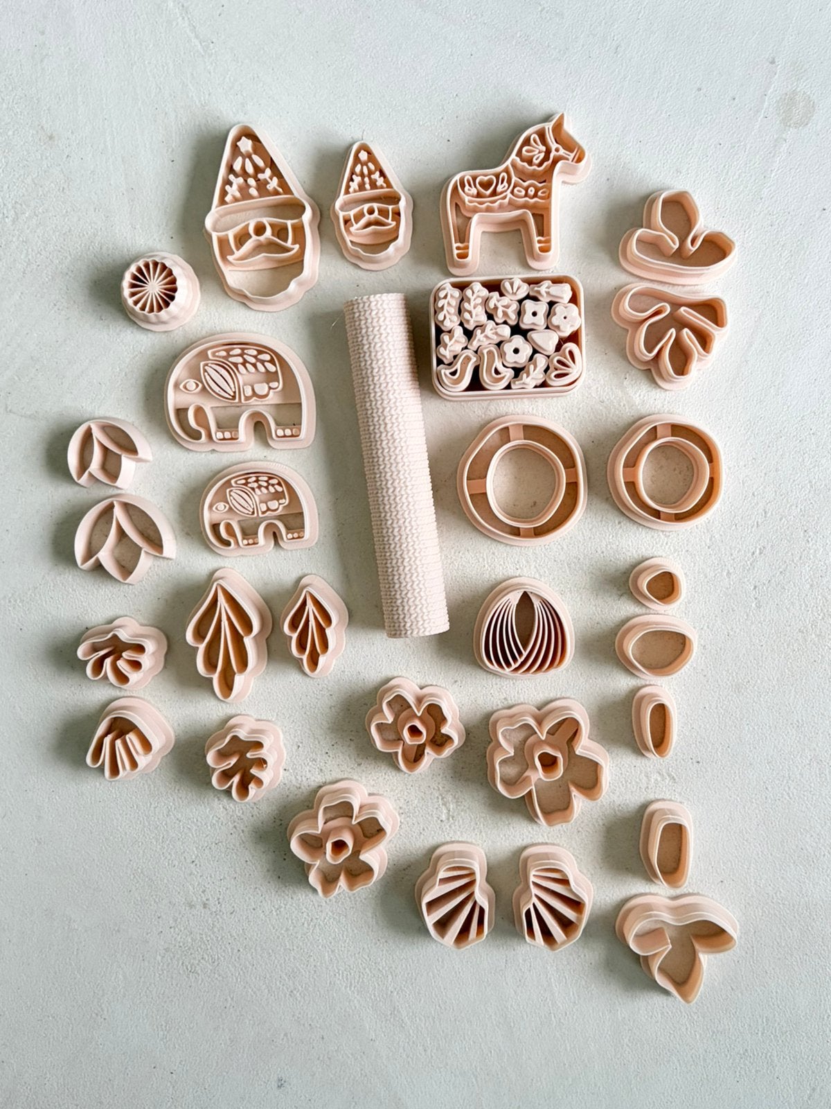 Kleivormen polymeerklei fimo klei, Hobby en Vrije tijd, Geschikt voor snijden, Overige thema's, Gereedschap of Toebehoren, Ophalen of Verzenden