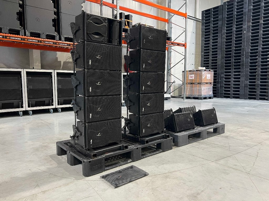 14x Nexo GEO S8 line array: 10x S805 8"/1" + 4x S830 8"/1", Ophalen of Verzenden, Gebruikt, Speakerset, Overige merken