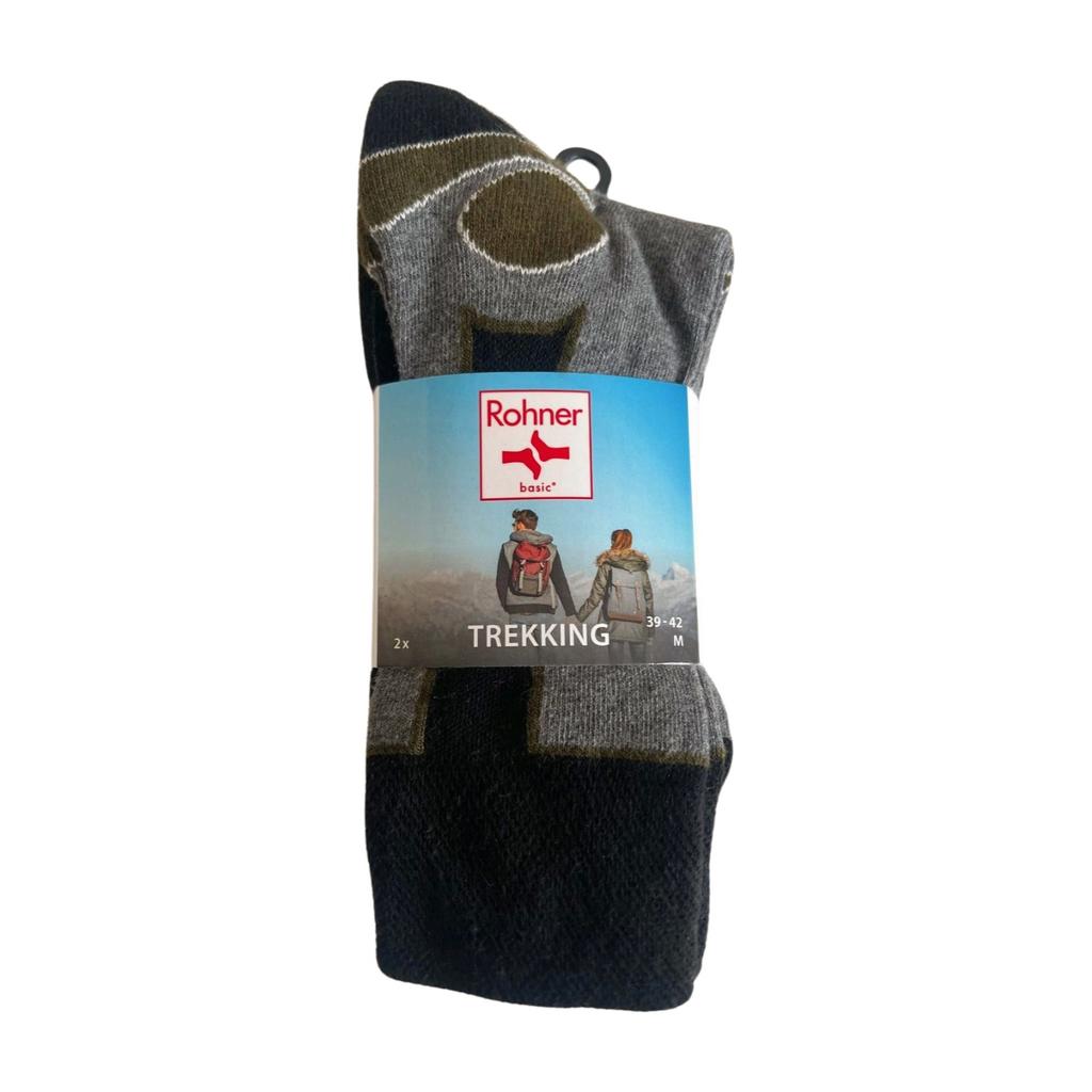 Rohner trekking socks-2 pack- Wandelsokken Maat 39-42, Overige kleuren, Nieuw, Ophalen of Verzenden, Maat 39 t/m 42