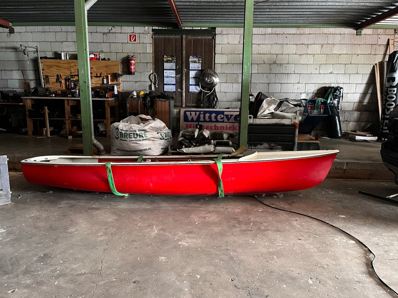 Oude zeilboot - Opknapper of voor onderdelen, Watersport en Boten, Ophalen of Verzenden, Gebruikt