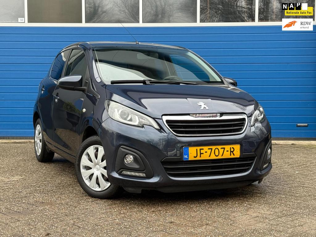 Peugeot 108 1.0 e-VTi Active 5Drs|Airco, Voorwielaandrijving, Stof, Gebruikt, Zwart