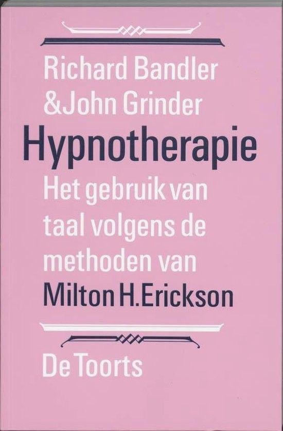 9789060202685 Hypnotherapie Milton H.Erickson R. Bandler nlp, Ophalen of Verzenden