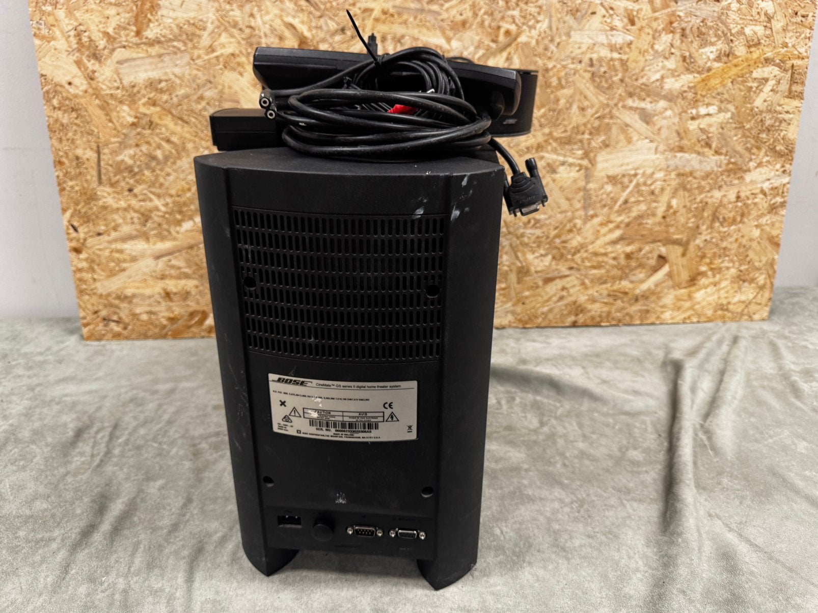 Bose CineMate GS Series II Digital Home Theater System -ReK4, Overige merken, Gebruikt, 70 watt of meer, Ophalen of Verzenden
