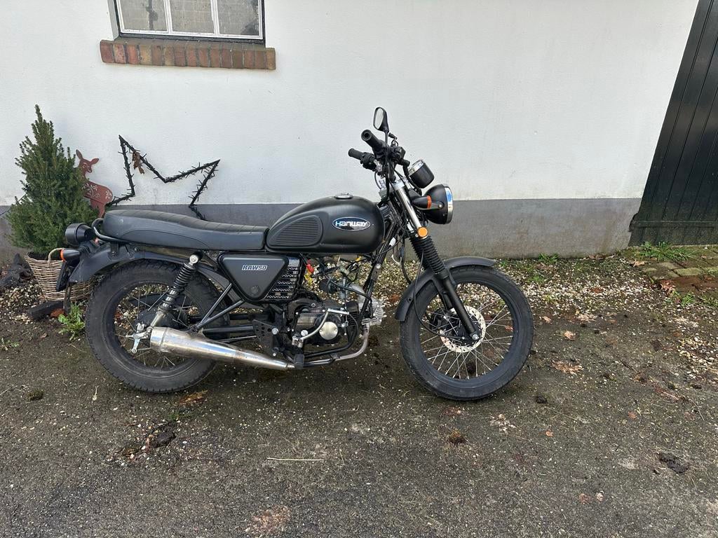 Hanway raw 50 schakelbrommer (125cc), Ophalen