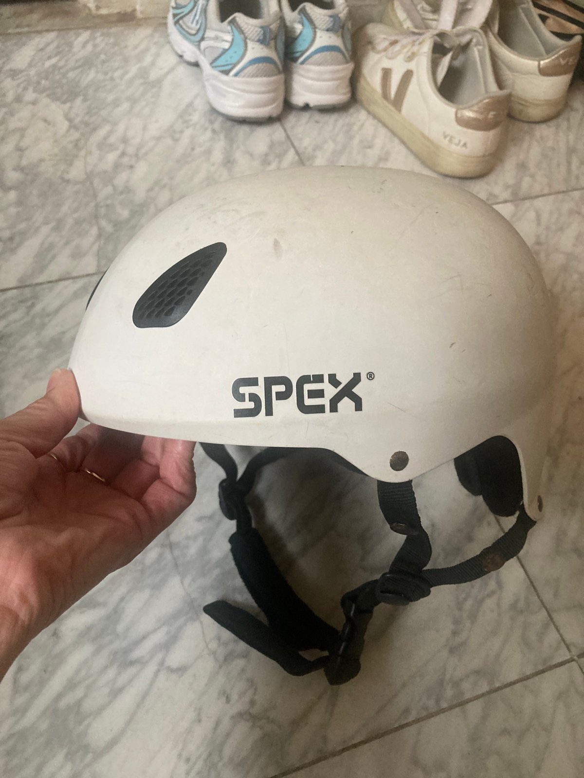 Ski-helm, Verzenden, Gebruikt, Jongen of Meisje