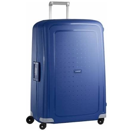 Samsonite S’Cure Spinner 81 cm - Donkerblauw - Nette staat, Ophalen, Blauw, 80 cm of meer, Zo goed als nieuw