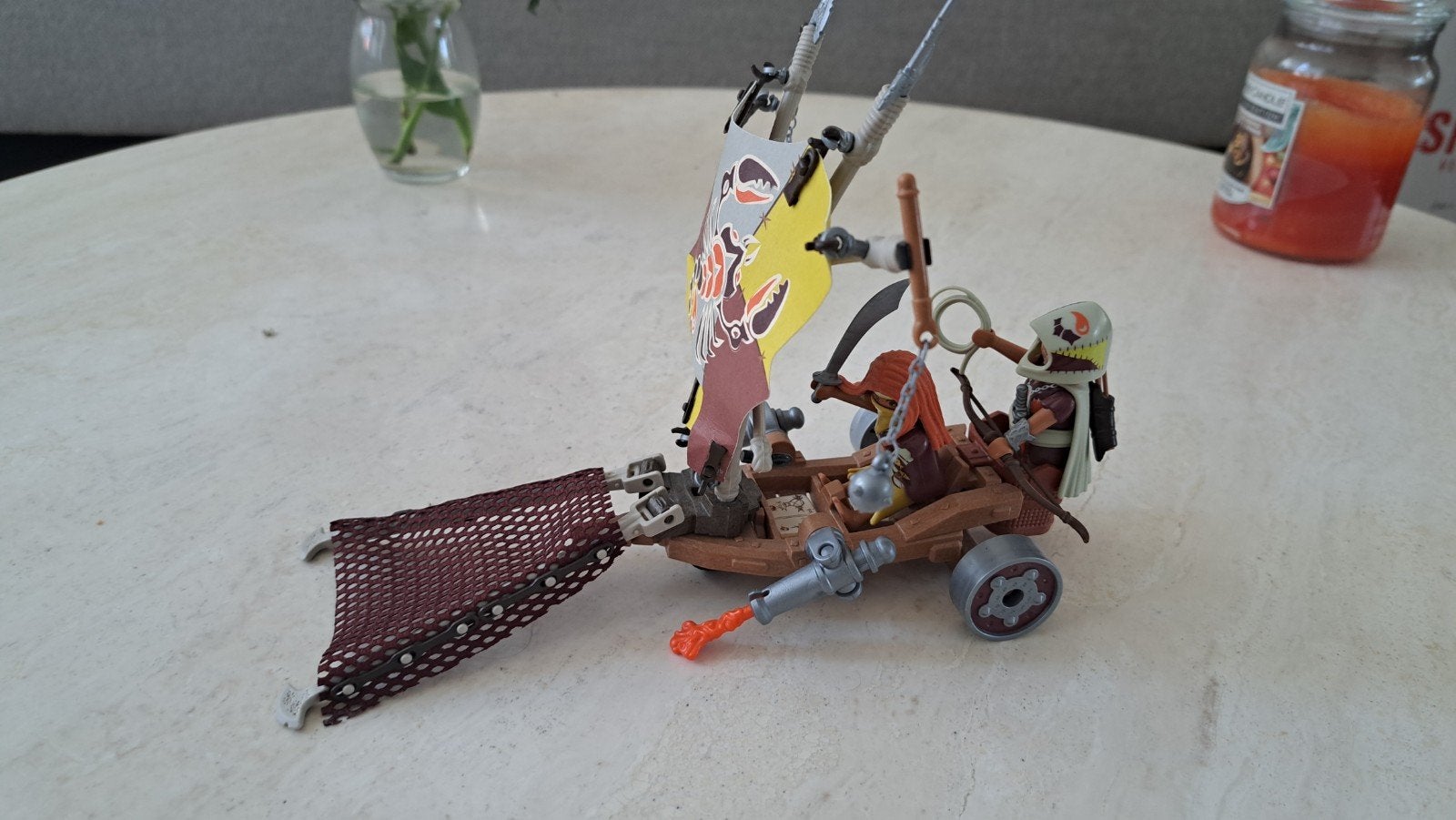 Playmobil salahari sands. Zandboot met 2 krijgers, Kinderen en Baby's, Speelgoed | Playmobil, Gebruikt, Complete set, Fantasy