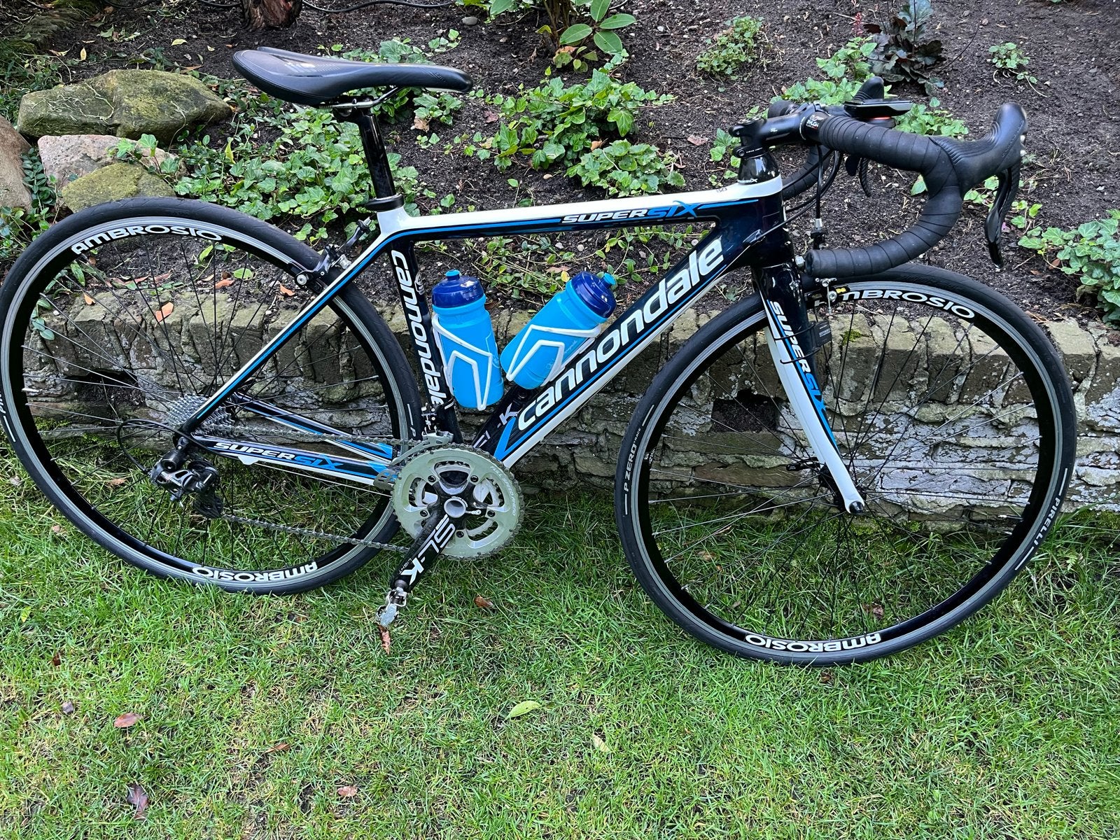 Wielset met Ambrosio en Campagnolo Record naven - Nieuwstaat, Wiel, Ophalen of Verzenden, Zo goed als nieuw, Aluminium