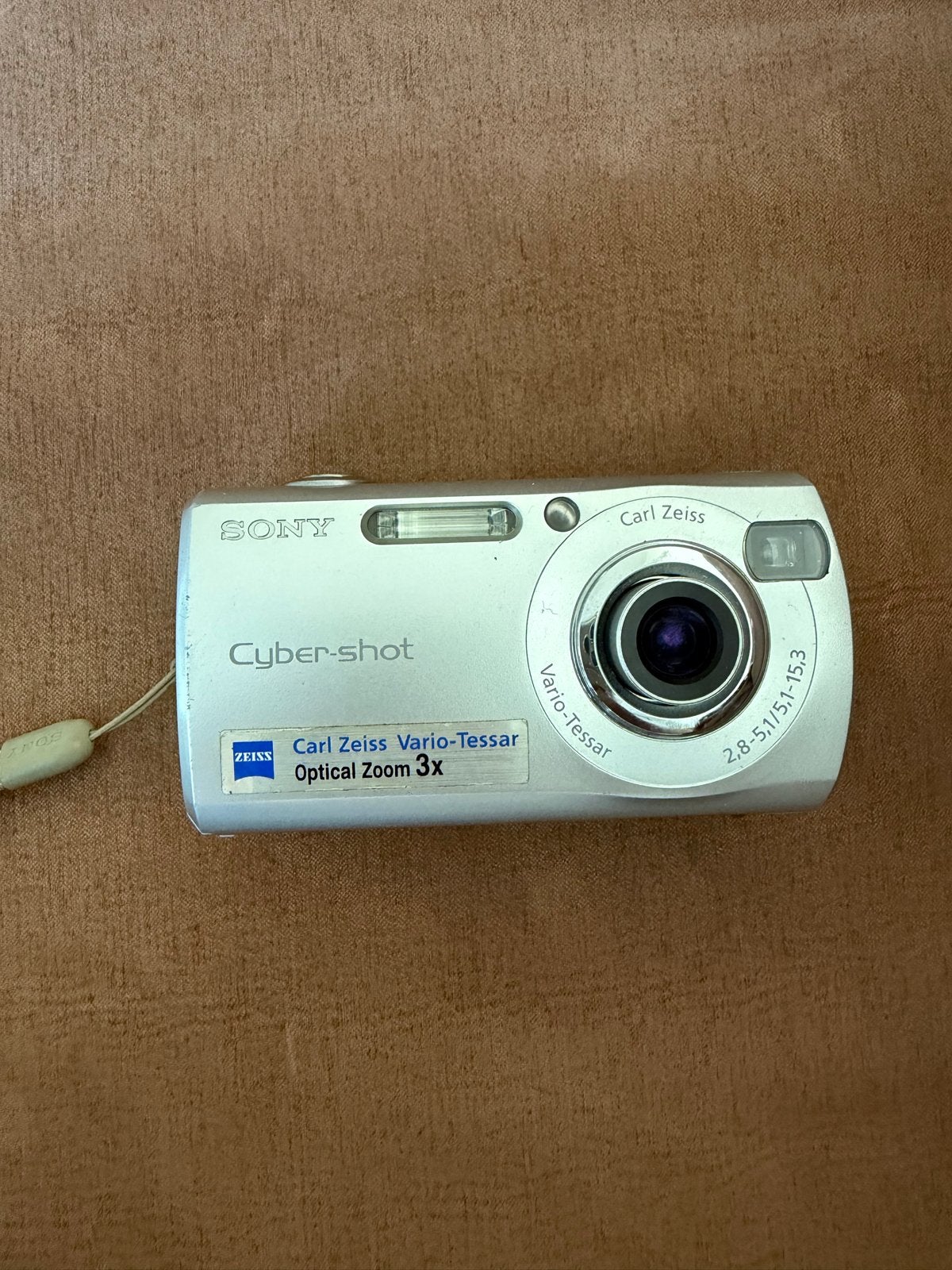 Sony Cyber-shot Compactcamera 4.1 MP met 3x Optische Zoom, Audio, Tv en Foto, Fotocamera's Digitaal, Ingebouwde flitser, Gebruikt