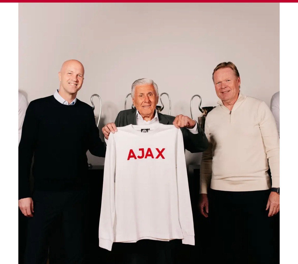 Ajax-retro shirt Sjaak Swart in giftbox - limited edition, Ophalen of Verzenden, Nieuw, Ajax, Shirt