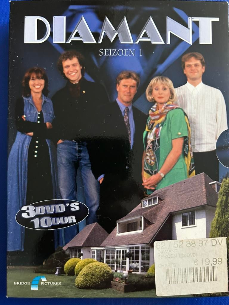Diamant Tv-serie Seizoen 1 // 3 dvd’s, Cd's en Dvd's, Vanaf 12 jaar, Ophalen of Verzenden, Gebruikt